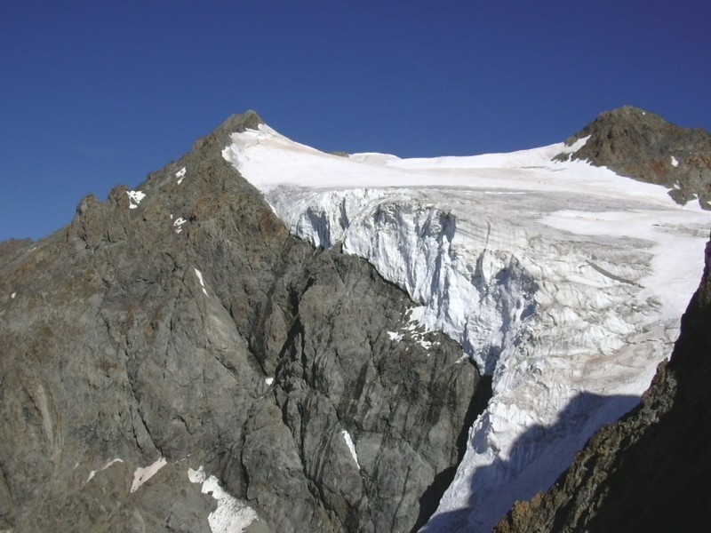 glaciers du Pelvoux et du Clot de l'Homme