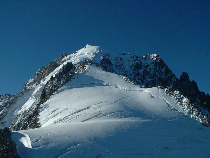 Vue sur la Petite Aiguille Verte