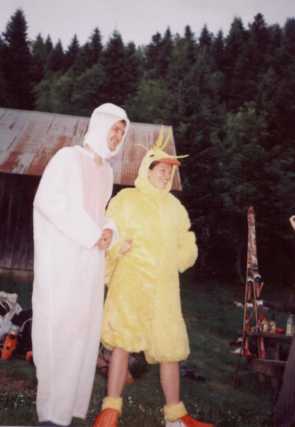 Le lapin et le canard enfin reunis... au Pre Marcel