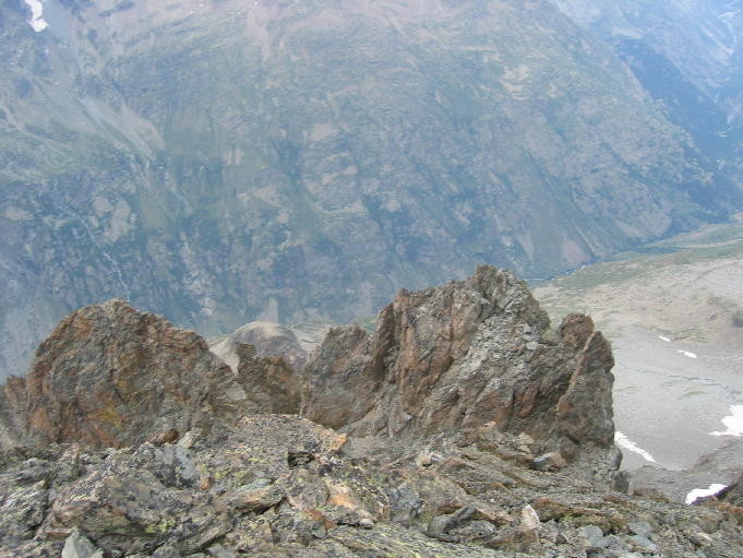 L'arete de Fetoule.