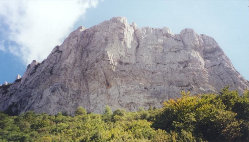 La face de la Montagne de l"Epenet