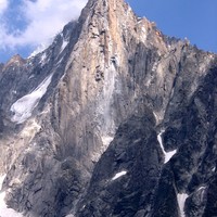 Petit Dru face Ouest