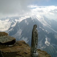 au sommet