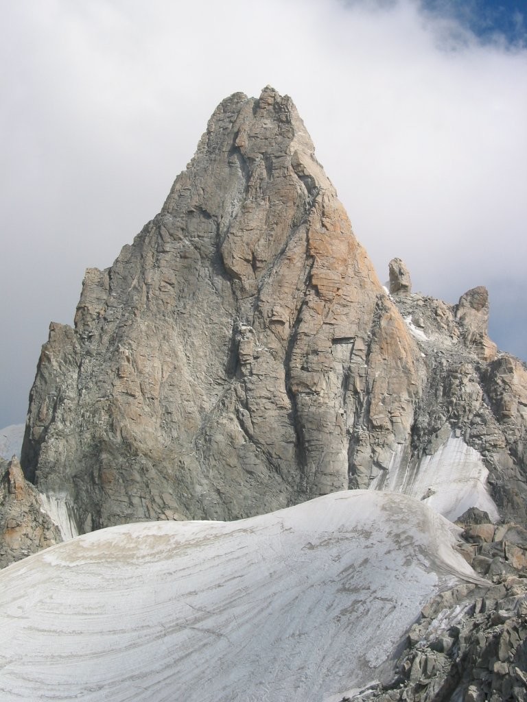 Dent du géant - face Nord