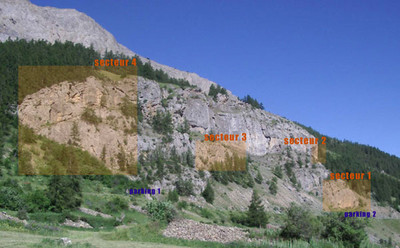 Vue d'ensemble de Rocher Maubert