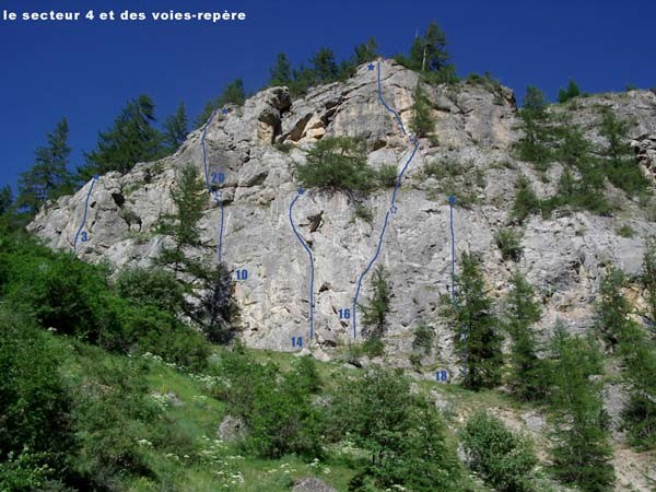 Vue d'ensemble du secteur 4