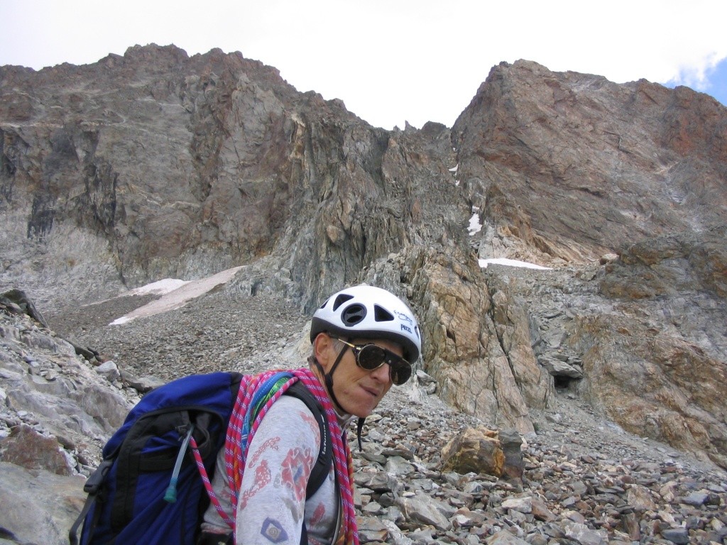 A la descente de la Brèche du Rouget