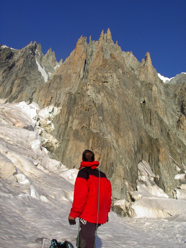 Vers l'attaque du Mt Blanc du Tacul