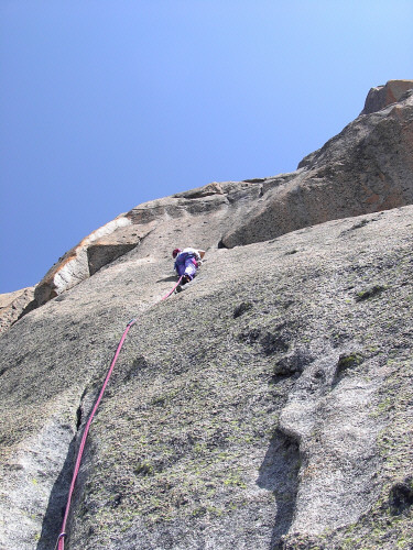 Une longue fissure