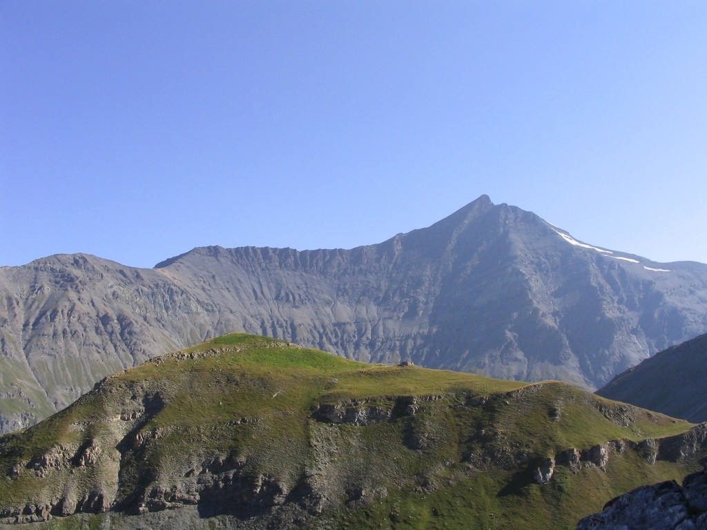 La Grande Sassière vue depuis le Franchet