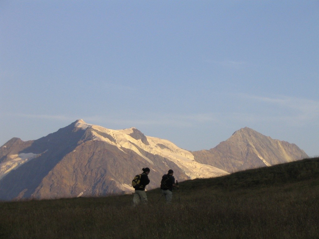 Le Dôme de la Sache et le Mont Pourri