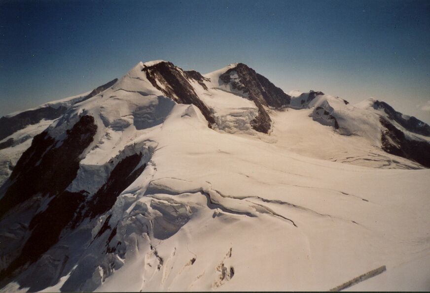 Vue sur le Lyskamm