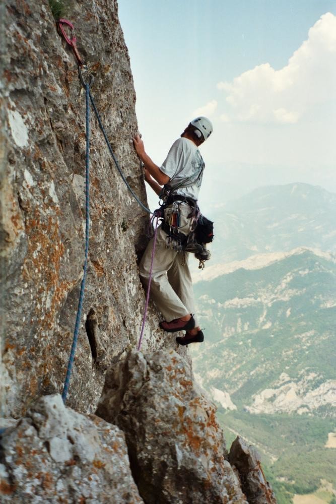 La longe du grimpeur et le l'alpiniste – (Philippe Brass