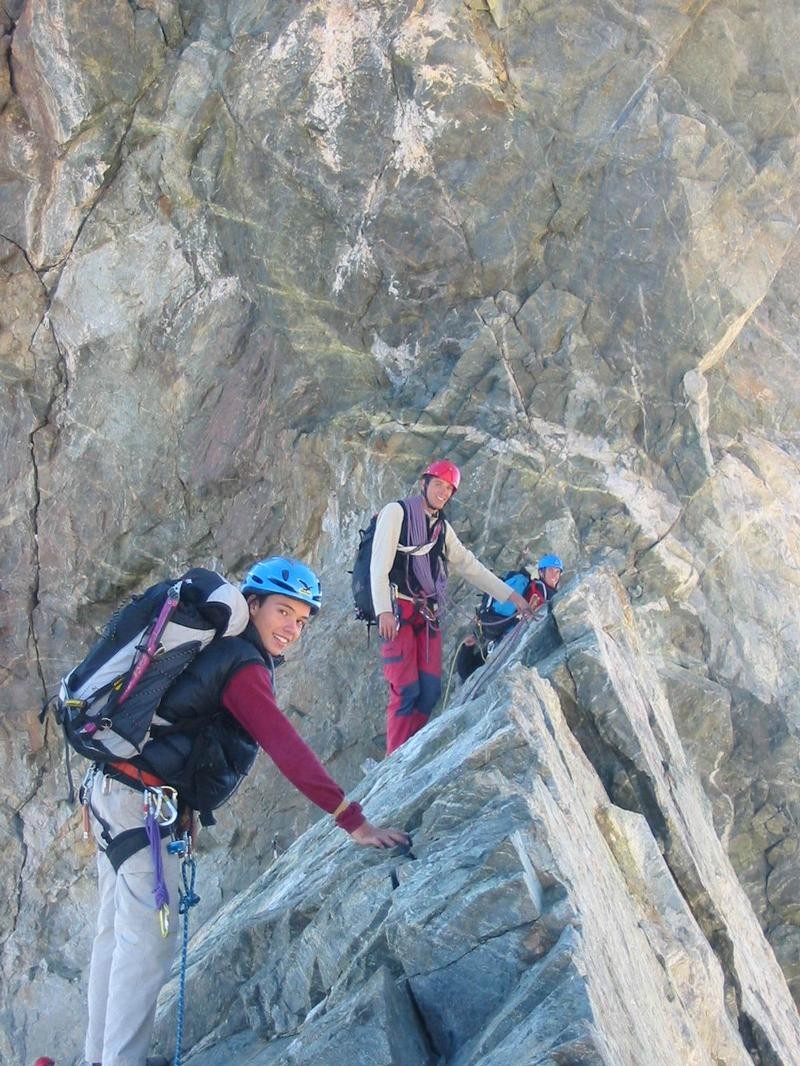 La Meije : Traversee des aretes ; La breche Zsigmondy