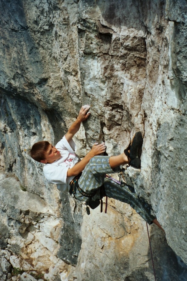 Mathieu B. dans "may day " 7a (secteur 2).