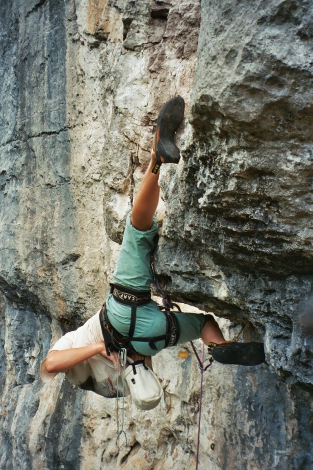 Aurélien B. dans "may day " 7a (secteur 2).