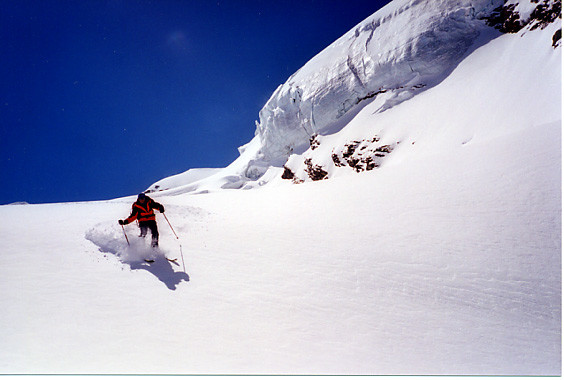 Descente du Dôme de la Sache