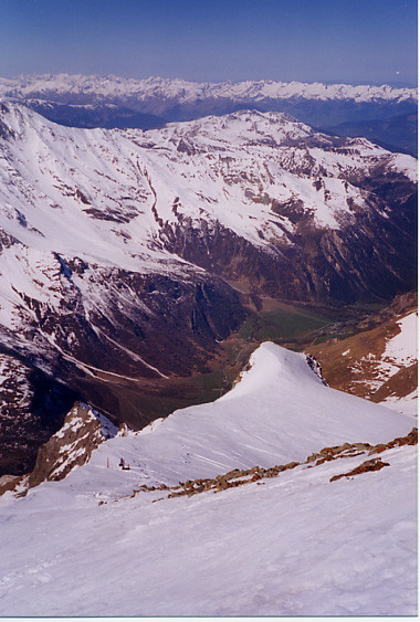 Arête finale du Mont Pourri