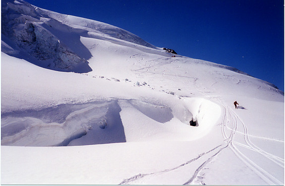 Sous le sommet du Mont Pourri