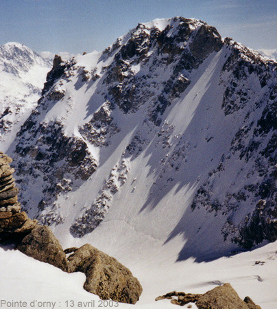 Le Portalet depuis la Pointe d'Orny