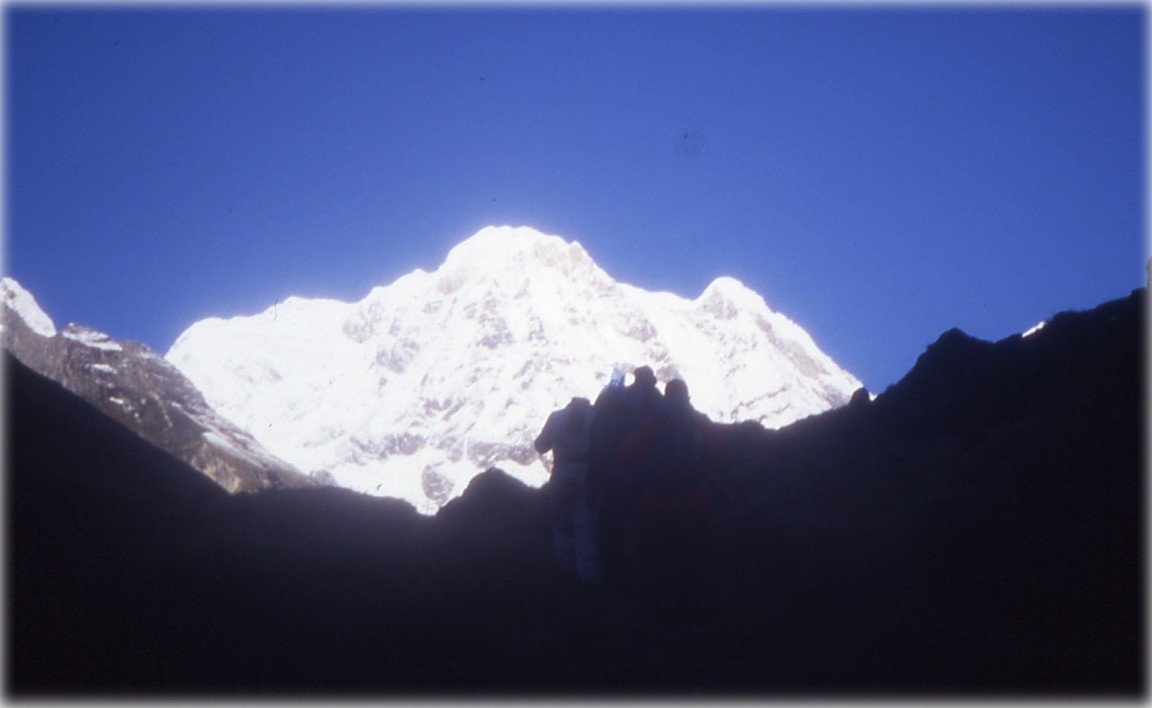 L'Annapurna South (7219.)dal campo base