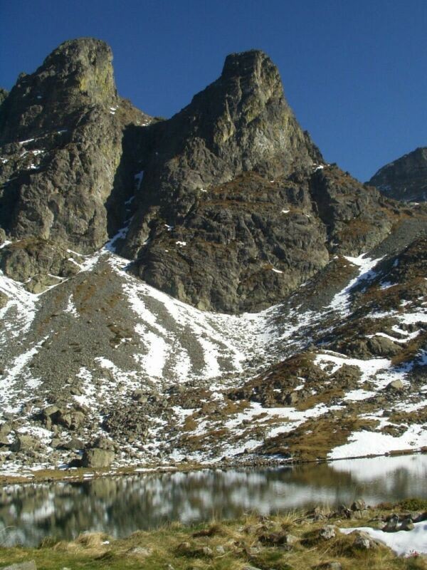 Brianna depuis le lacs Robert (pilier de droite)