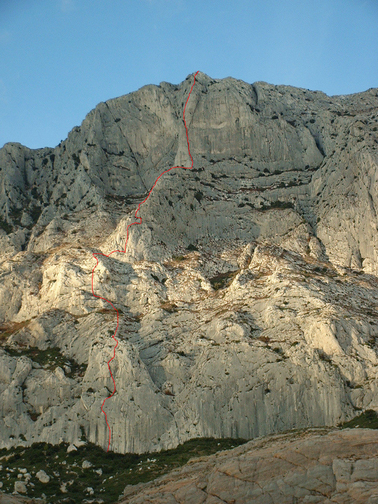 Tracé du Grand Parcours - Le Signal - Ste Victoire