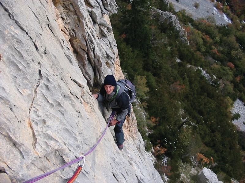 5ème longueur - 6b+
