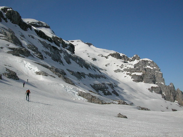 La tete du Colonney depuis le col de Monthieu
