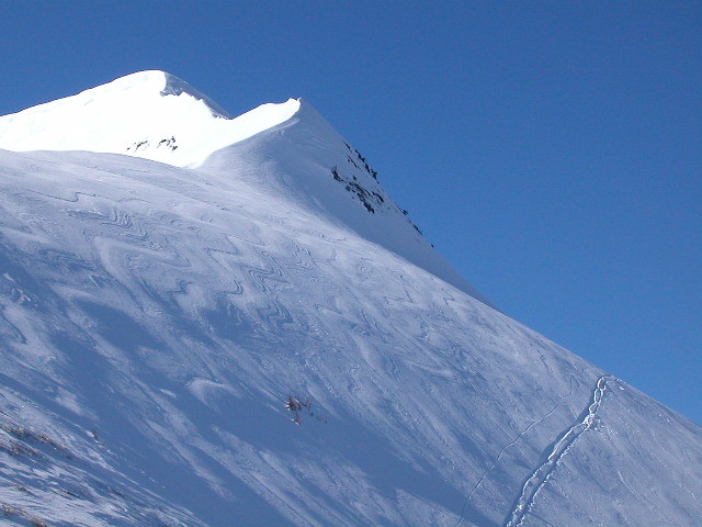Arete Tete du Chateaux et Gueule à vent .