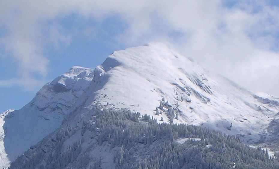 La pointe de Ressachaux