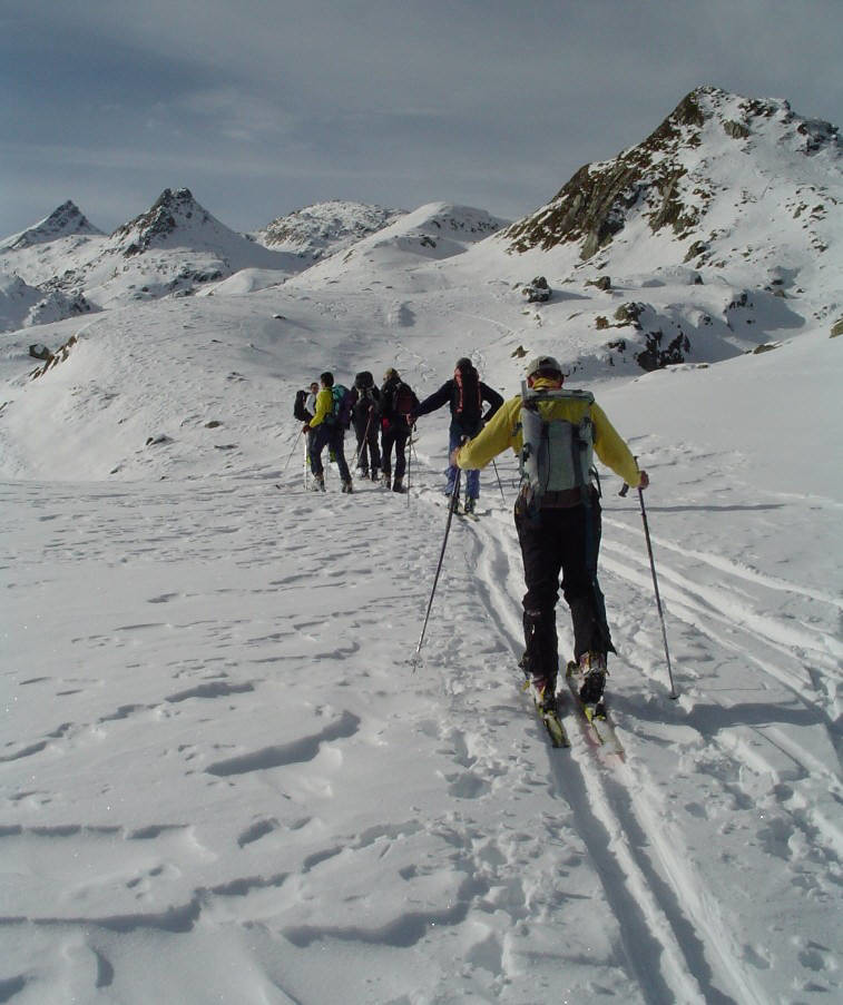 Au dessus de la cabane Brunet