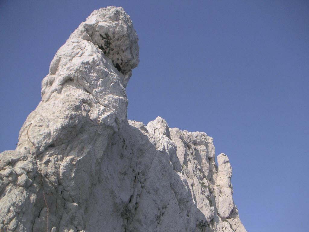 Au départ de l'arête