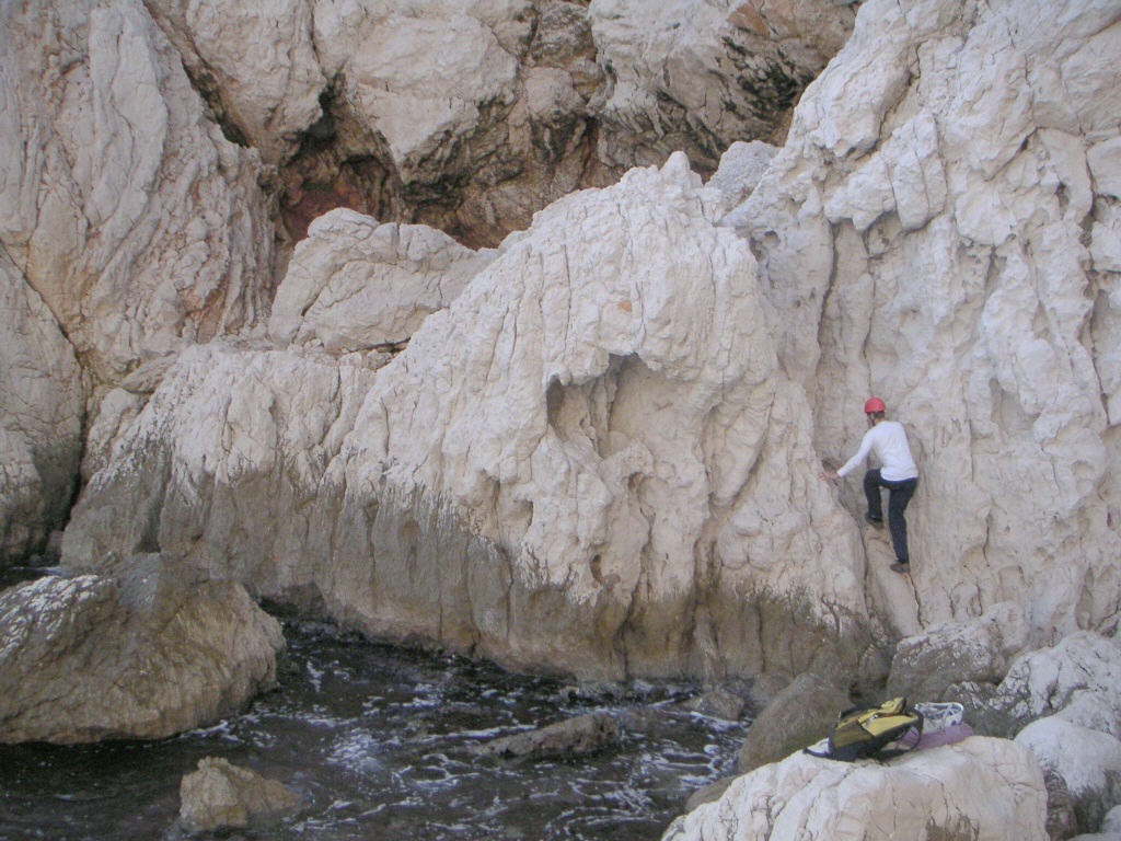 Départ de la traversée