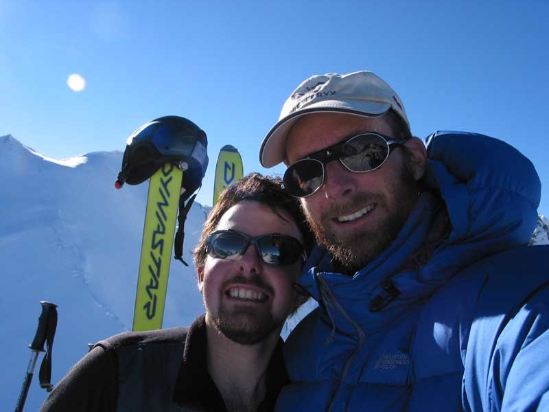 Au sommet de la Pointe de Combette