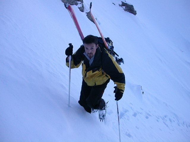Sylvain a quitté les skis