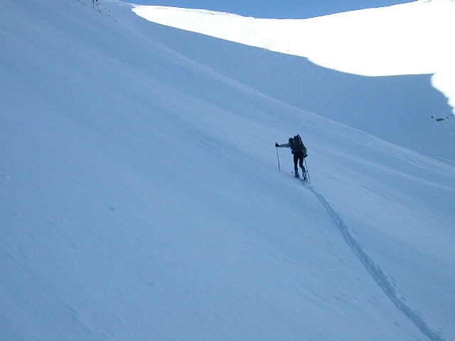 Laurent fait la trace