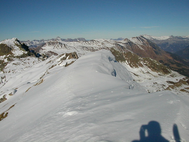 Panorama à l'ouest du Col des Chasseurs