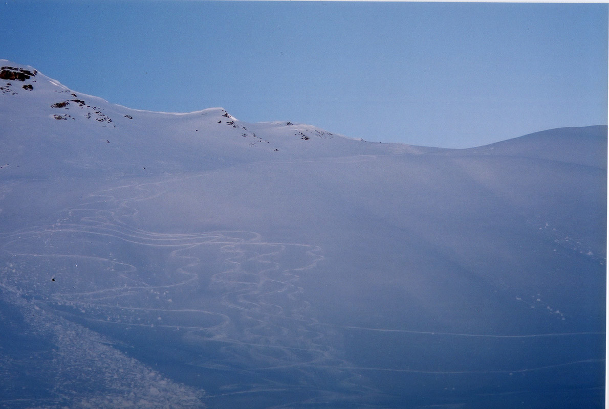 Les traces de descente