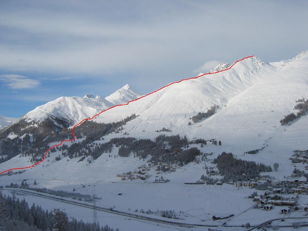 Piz Belvair, salendo al Piz Arpiglia