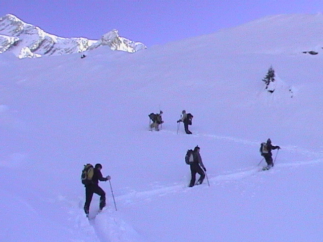 Allez il reste encore 1h30 de montée