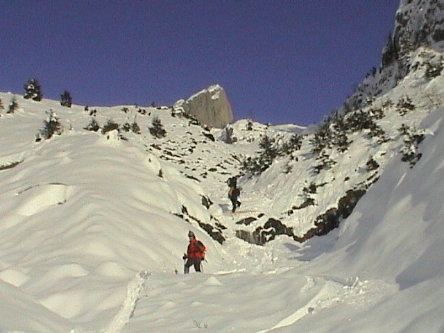 Dans le petit golet