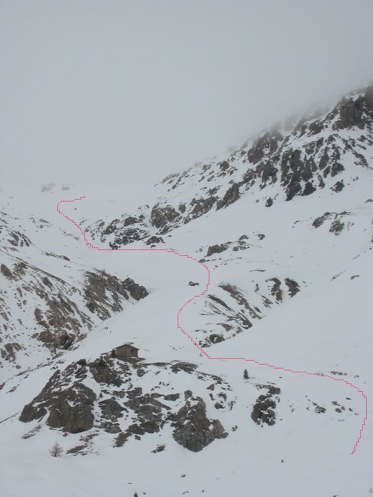 Montée au col du Chaberton