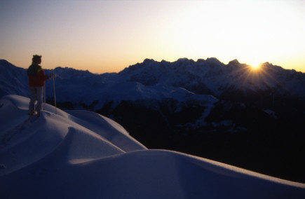 Ski sur les hauts de Verbier