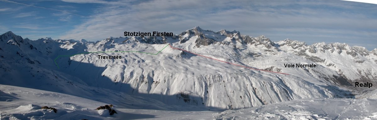 Itinéraires vers Stotzigen Firsten