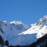 itinerario dal ponte di St Remy