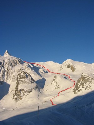 itinerario al mont fourchon