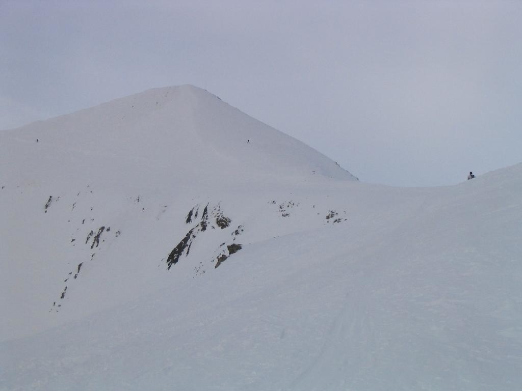 Pentes terminales du Pic Blanc du Galibier