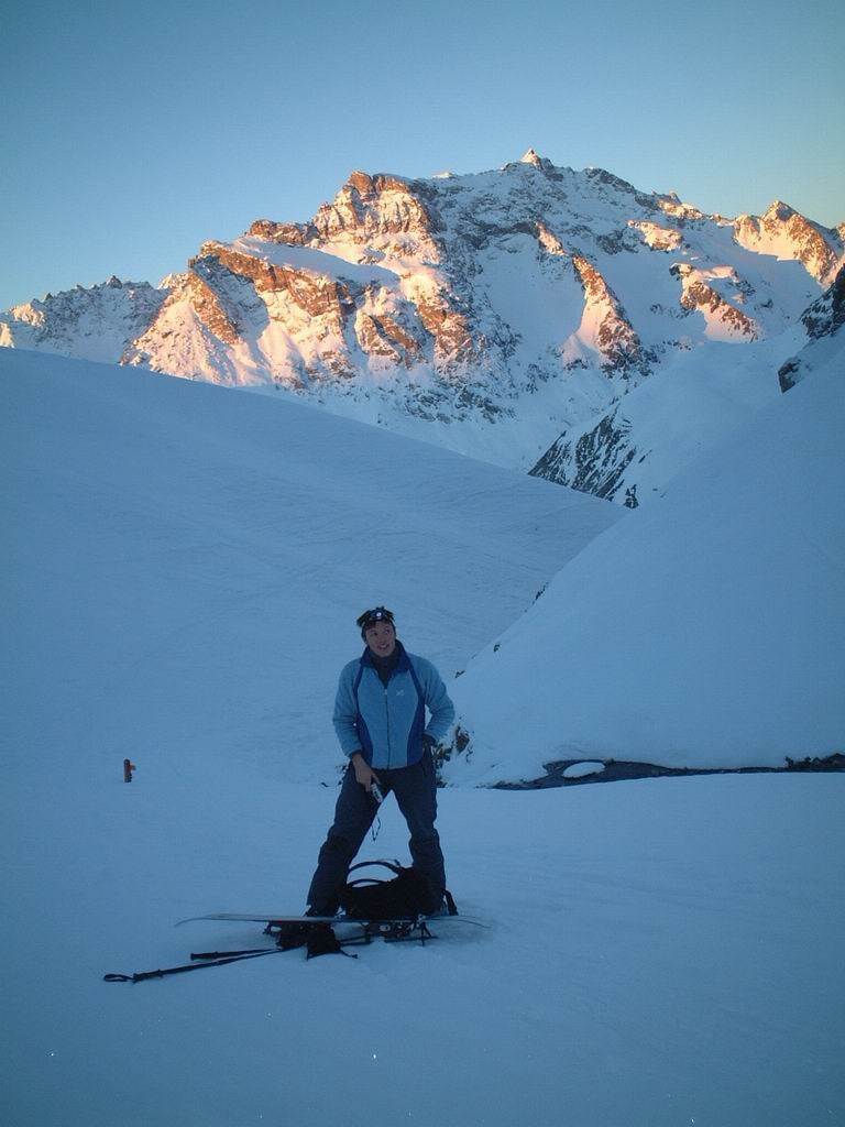 Lever de soleil sur le Combeynot