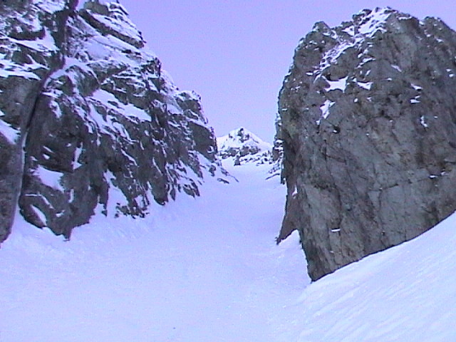 Le couloir vu d'en bas